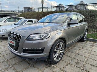 2014 Audi Q7 I (4L) Рестайлинг, серый, 2290000 рублей, вид 1