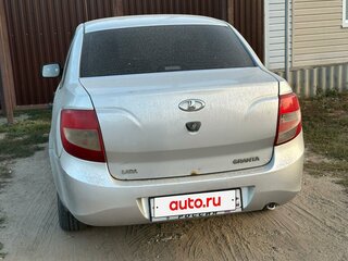 2012 Lada (ВАЗ) Granta I, серебристый, 350000 рублей, вид 2