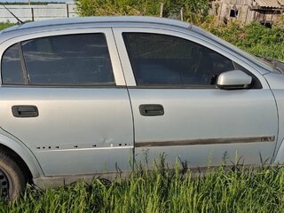 2000 Opel Astra G, серебристый, 180000 рублей, вид 2