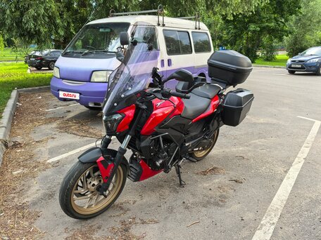 2018 Bajaj Dominar 400, красный, 330000 рублей, вид 2