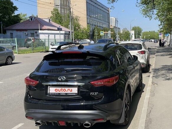 2013 Infiniti FX FX37 II (S51) Рестайлинг, чёрный - вид 8
