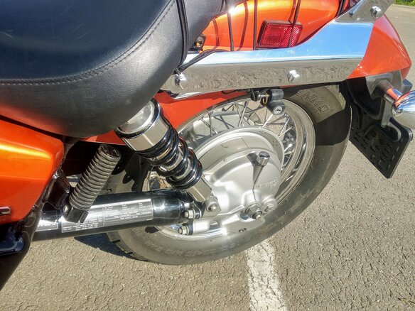 2012 Honda Shadow 750, оранжевый, 570000 рублей - вид 21
