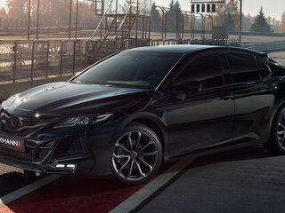 2019 Toyota Camry VIII (XV70), чёрный, 3000000 рублей, вид 5