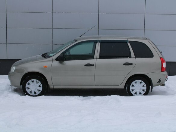 2012 Lada (ВАЗ) Kalina I, бежевый - вид 6