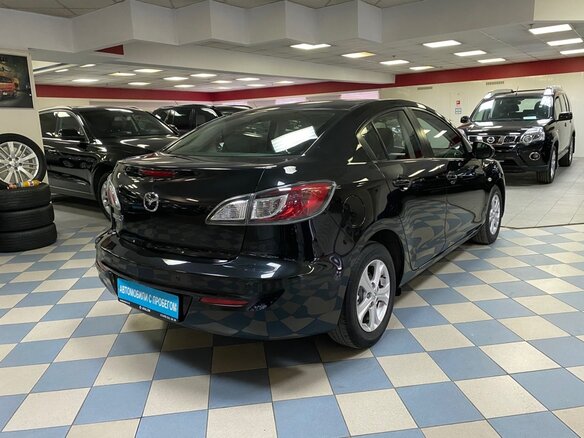 2011 Mazda 3 II (BL) Рестайлинг, чёрный - вид 1