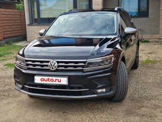 2018 Volkswagen Tiguan Allspace II, чёрный, 4000000 рублей, вид 2