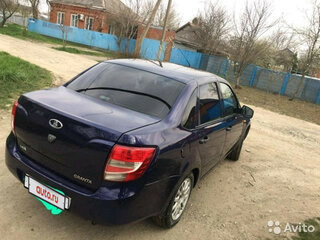 2012 Lada (ВАЗ) Granta I, синий, 390000 рублей, вид 3