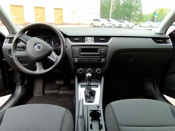 2013 Skoda Octavia III (A7), чёрный - вид 9