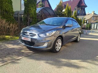 2011 Hyundai Solaris I, чёрный, 780000 рублей, вид 1