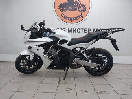 2014 Honda CBR 650F, белый, 620000 рублей, вид 2