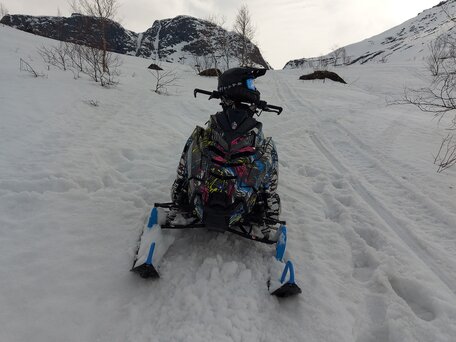 2018 Polaris 850 PRO-RMK, чёрный, 900000 рублей, вид 1