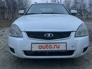2012 Lada (ВАЗ) Priora I, белый, 400000 рублей, вид 1