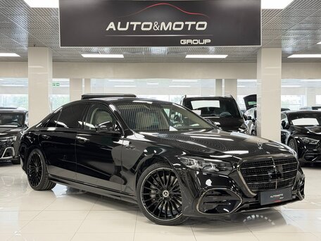 2026 Mercedes-Benz S-Класс 450 d Long 4MATIC VII (W223) Рестайлинг, чёрный, 27499000 рублей, вид 1