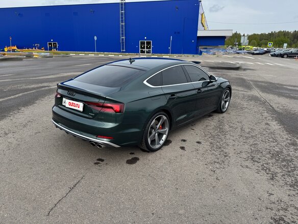 2019 Audi A5 II (F5), зелёный, 4500000 рублей - вид 5