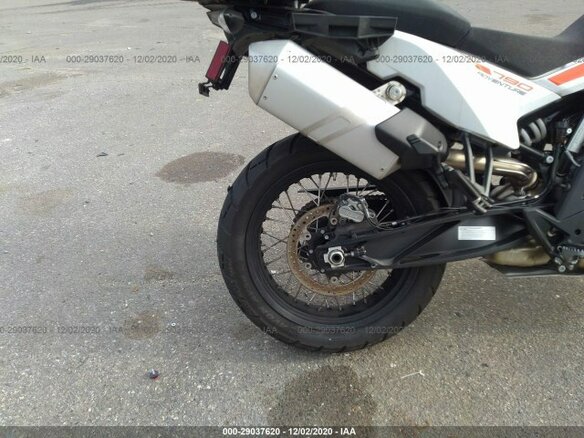 2019 KTM 790 Adventure, белый - вид 5