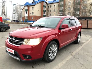 2011 Dodge Journey I Рестайлинг, красный, 1250000 рублей, вид 1