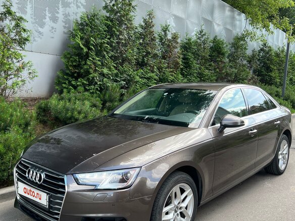 2016 Audi A4 V (B9), коричневый, 1900000 рублей