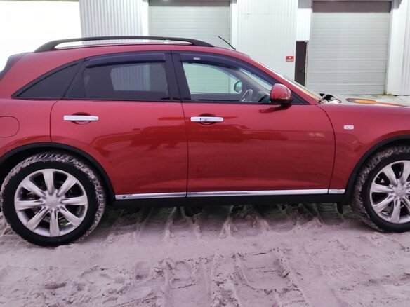 2008 Infiniti FX35 I (S50) Рестайлинг, оранжевый, 1010000 рублей - вид 28