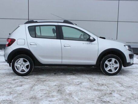 2015 Renault Sandero Stepway II, серебристый, 949900 рублей, вид 4
