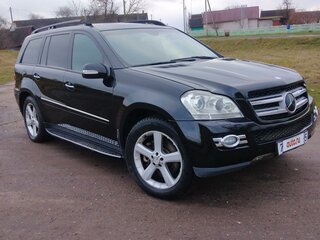 2007 Mercedes-Benz GL-Класс 420 I (X164), чёрный, 1300000 рублей, вид 2