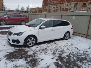 2021 Peugeot 308 II Рестайлинг, белый, 1300000 рублей, вид 2
