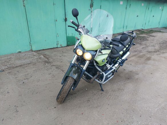 2003 BMW R 1150 R, зелёный