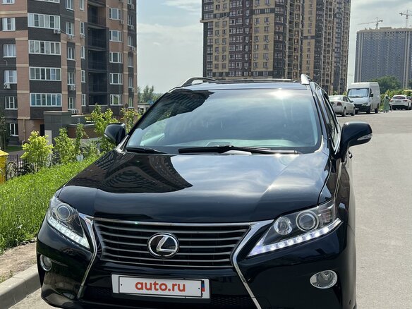 2012 Lexus RX 350 III Рестайлинг, чёрный, 2600000 рублей - вид 2