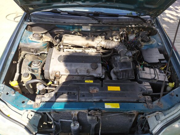 1999 Kia Clarus II, зелёный, 104437 рублей - вид 15