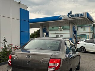2017 Lada (ВАЗ) Granta I, коричневый, 545000 рублей, вид 4