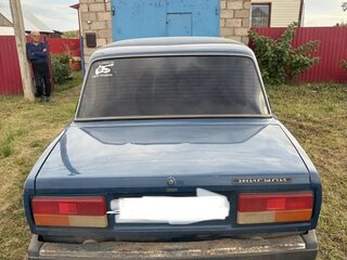 2004 Lada (ВАЗ) 2107, синий, 100000 рублей, вид 3