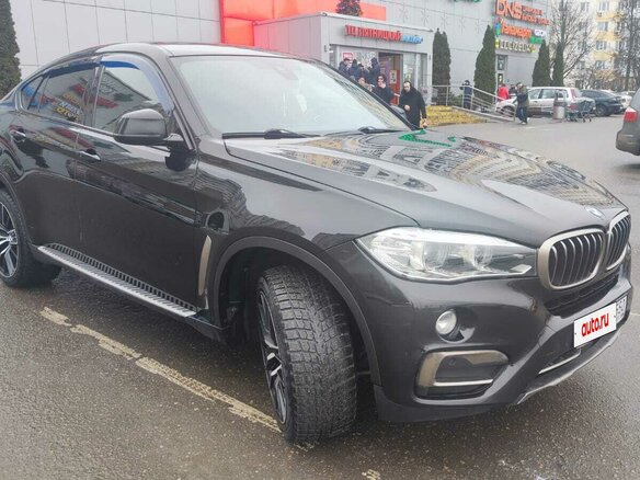 2017 BMW X6 35i II (F16), чёрный, 3500000 рублей - вид 2