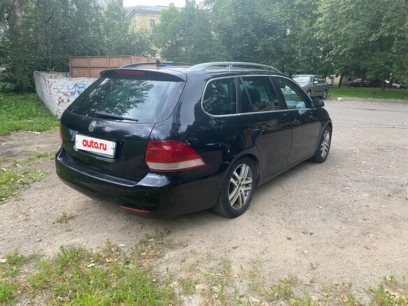 2009 Volkswagen Golf V, чёрный, 689000 рублей - вид 3