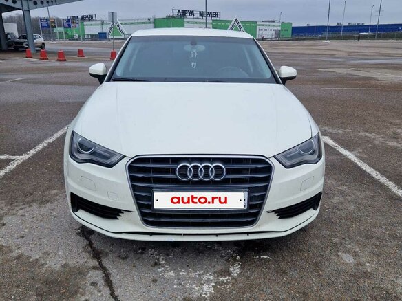 2014 Audi A3 III (8V), белый, 1150000 рублей - вид 1