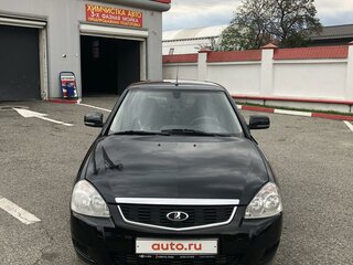2015 Lada (ВАЗ) Priora I Рестайлинг, чёрный, 700000 рублей, вид 2
