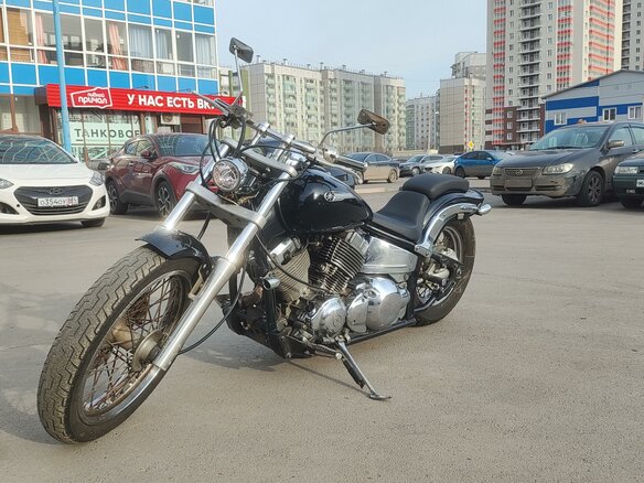 1996 Yamaha XVS400 Drag Star, чёрный, 495000 рублей - вид 6