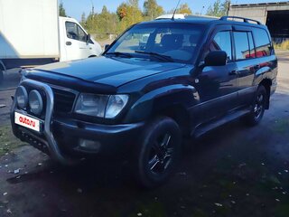 2001 Toyota Land Cruiser 100 Series, зелёный, 970000 рублей, вид 2