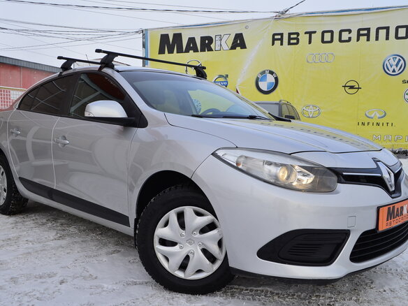 2013 Renault Fluence I Рестайлинг, серебристый - вид 2