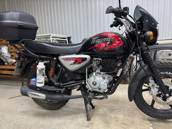 2021 Bajaj Boxer BM 150X, чёрный, 140000 рублей - вид 1