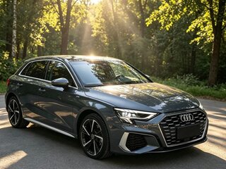 2023 Audi A3 Sportback 35 TFSI IV (8Y), серый, 2240000 рублей, вид 3