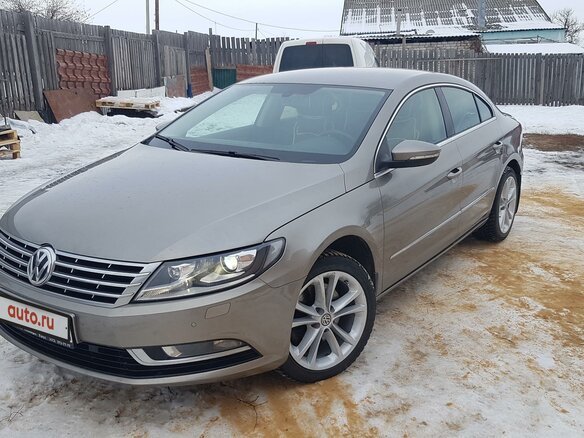 2012 Volkswagen Passat CC I Рестайлинг, бежевый