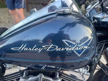 2008 Harley-Davidson Road King, синий, 1300000 рублей, вид 4