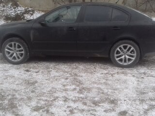 2006 Skoda Octavia II (A5), чёрный, 700000 рублей, вид 2