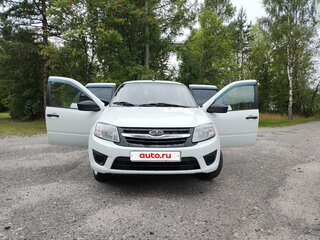 2018 Lada (ВАЗ) Granta I, белый, 450000 рублей, вид 1