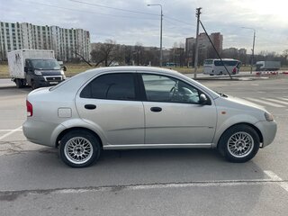 2005 Chevrolet Aveo I, серебристый, 300000 рублей, вид 3