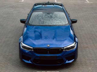2018 BMW M5 VI (F90), синий, 7500000 рублей, вид 2