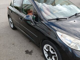 2007 Peugeot 207 I, чёрный, 370000 рублей, вид 3