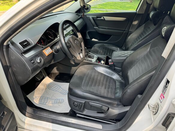 2011 Volkswagen Passat B7, белый, 1200000 рублей - вид 9