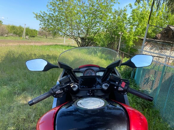 2010 Honda VFR 1200, красный, 950000 рублей - вид 2