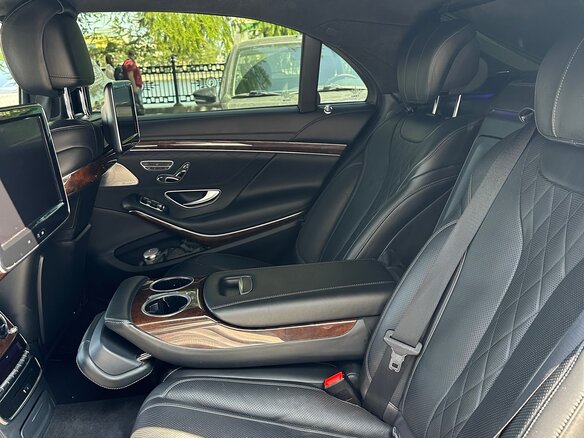 2015 Mercedes-Benz S-Класс 500 Long VI (W222, C217), чёрный, 2600000 рублей - вид 14