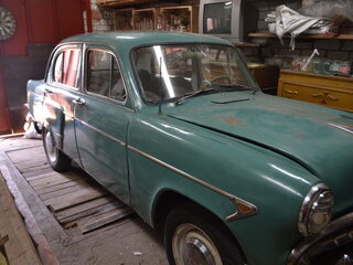 1958 Москвич 407, голубой, 222222 рублей, вид 4